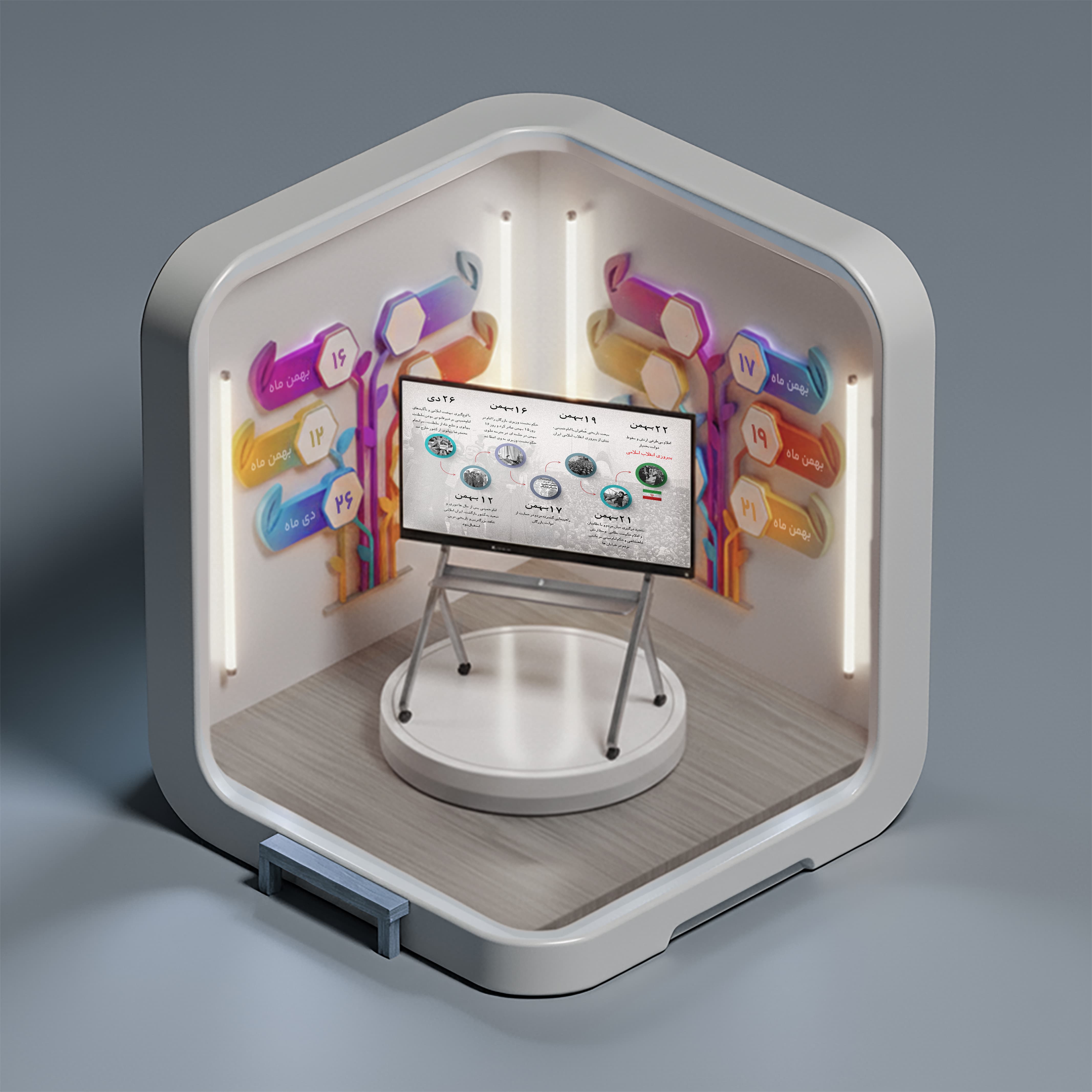 بنردکمه اینفو